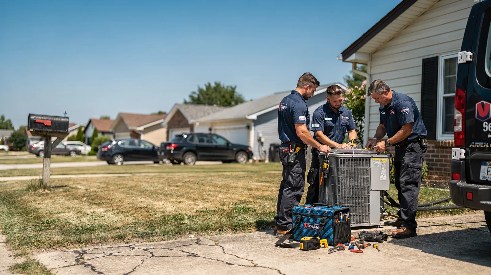 Hvac Repair in De Mossville, KY near me